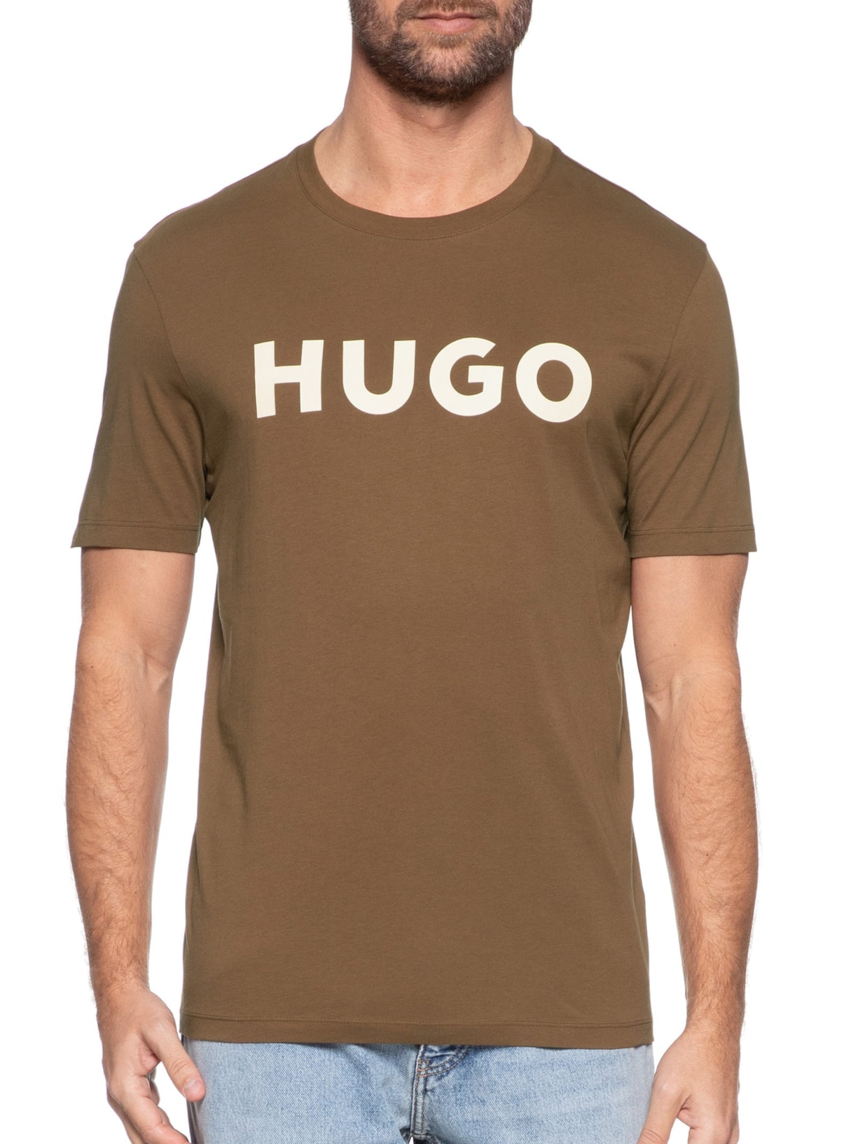 Camiseta Masculina Dulivio Marrom Hugo
