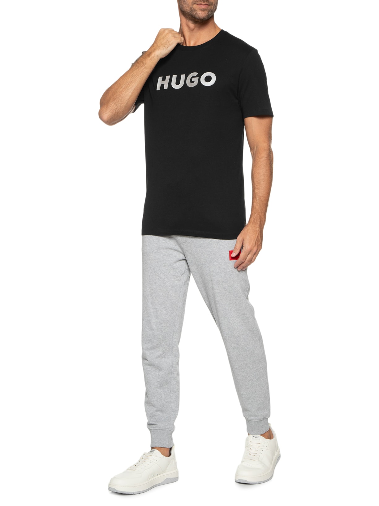Camiseta Masculina Dulivio Preto Hugo