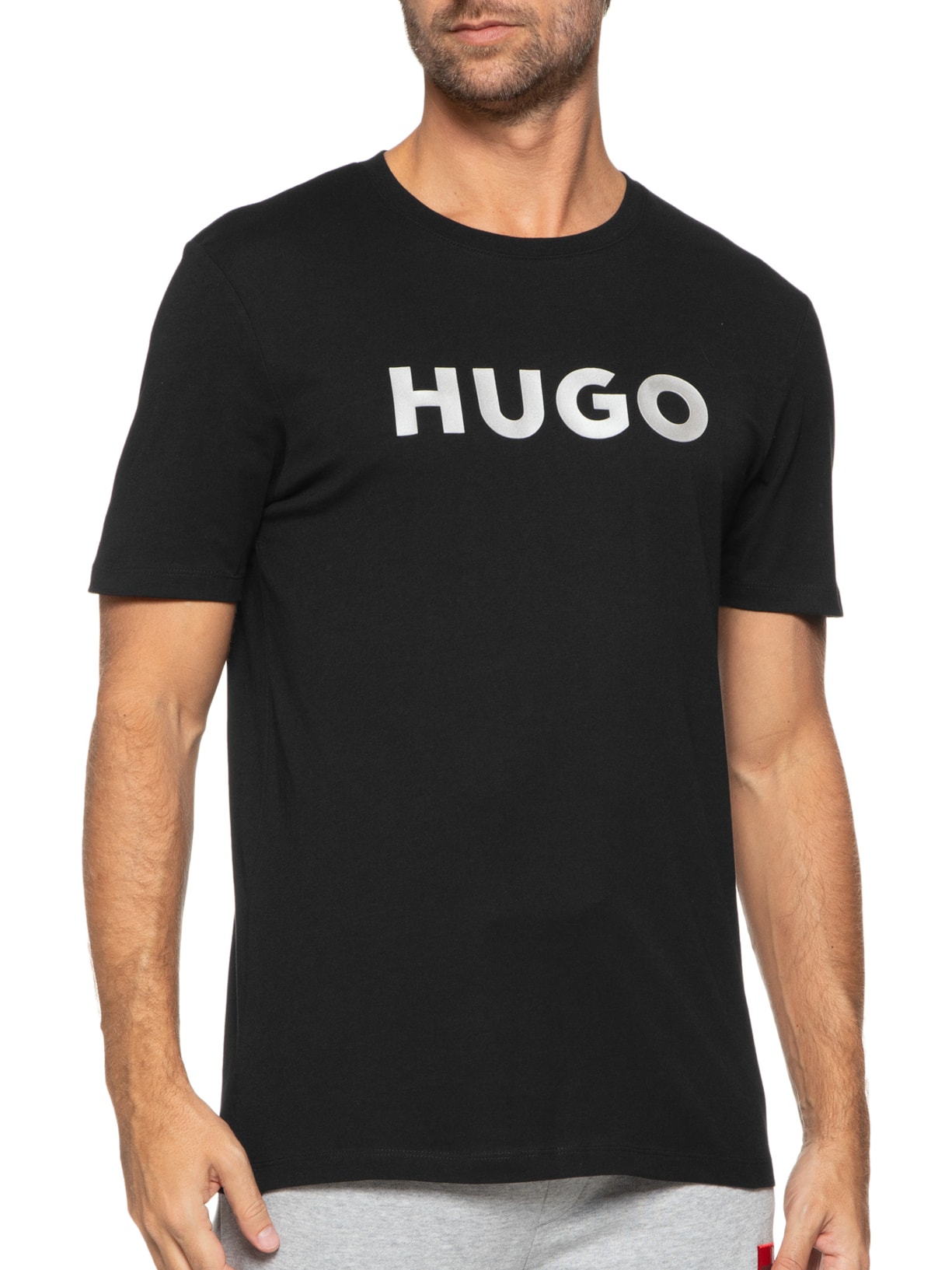 Camiseta Masculina Dulivio Preto Hugo
