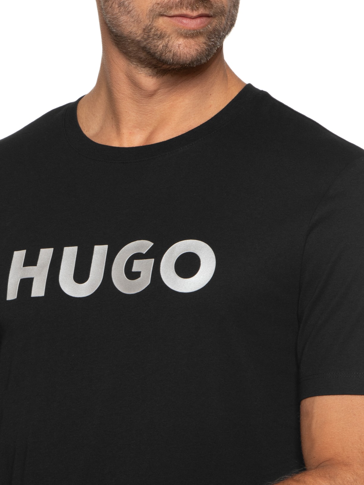 Camiseta Masculina Dulivio Preto Hugo