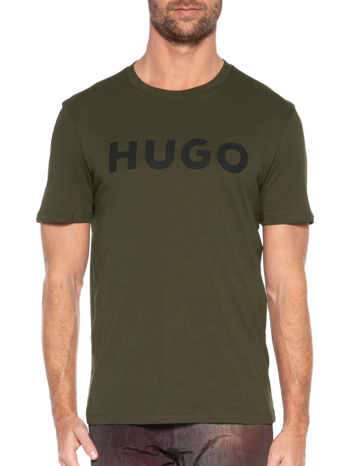 Camiseta Masculina Dulivio Verde Hugo