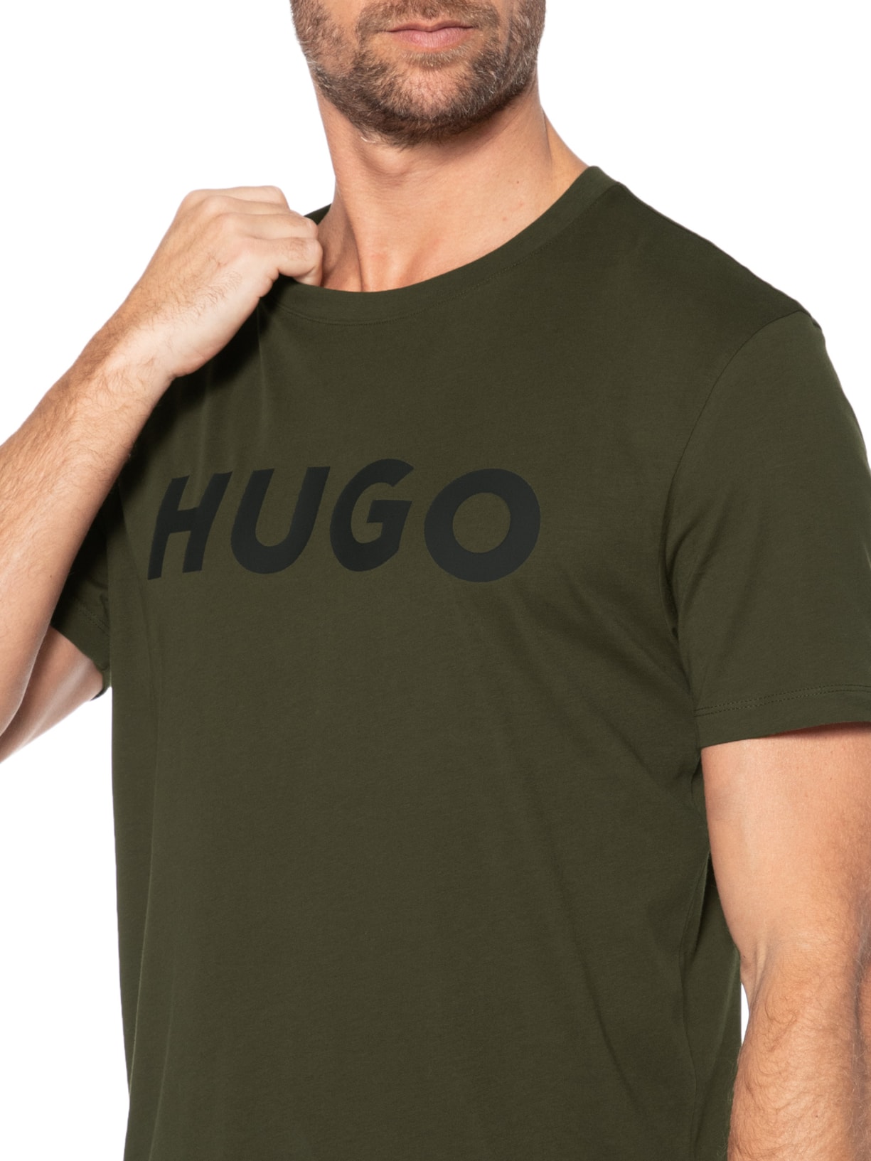 Camiseta Masculina Dulivio Verde Hugo