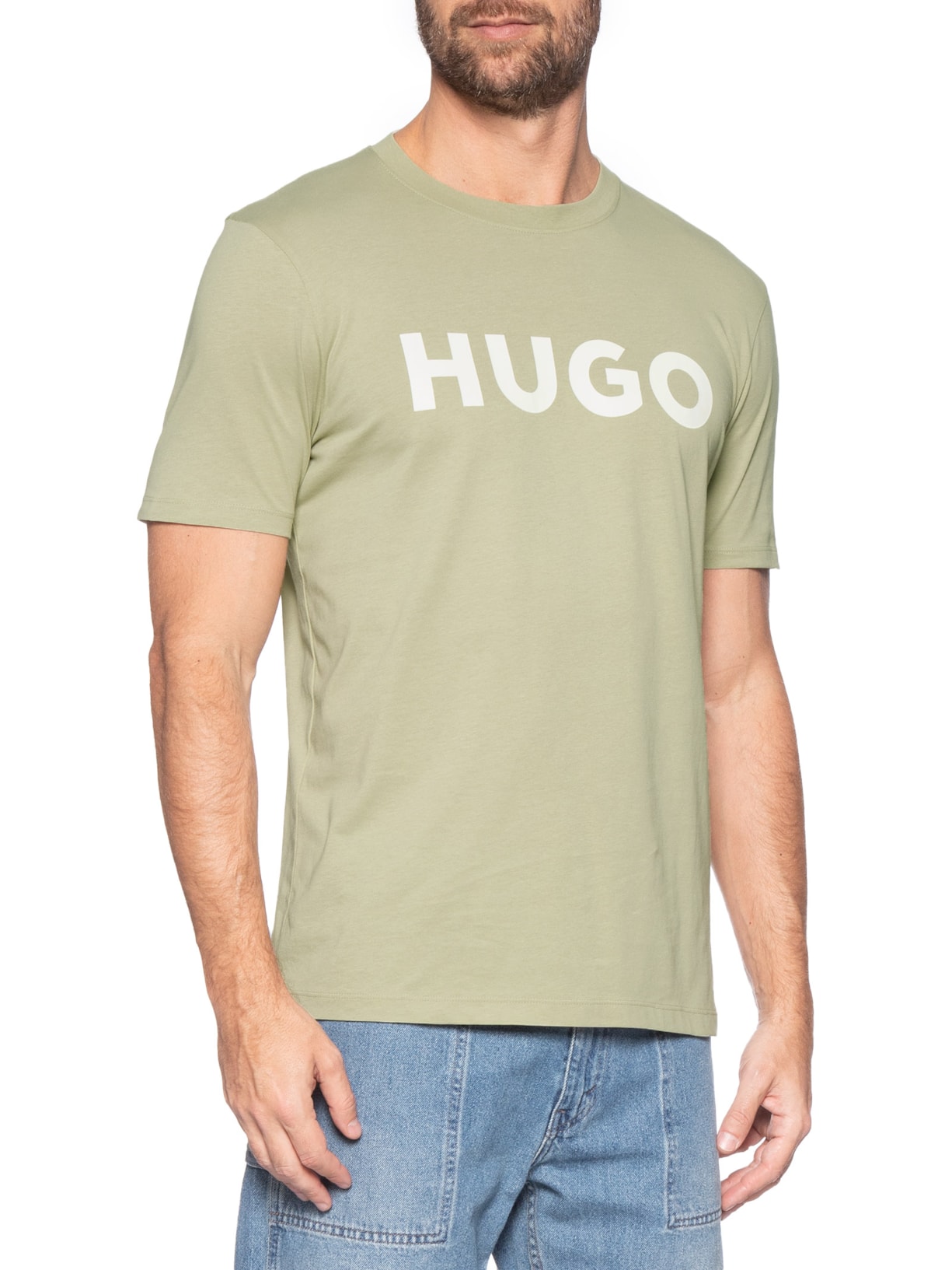 Camiseta Masculina Dulivio Verde Hugo