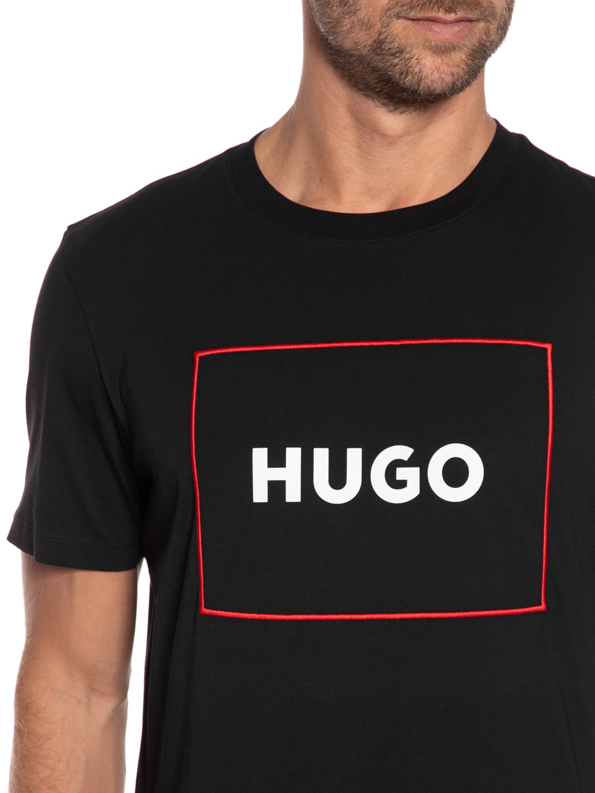Camiseta Masculina Dumex Preto Hugo