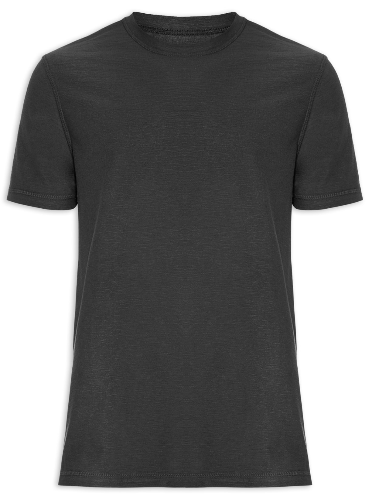Camiseta Masculina Dupla Face (pa) - Preto