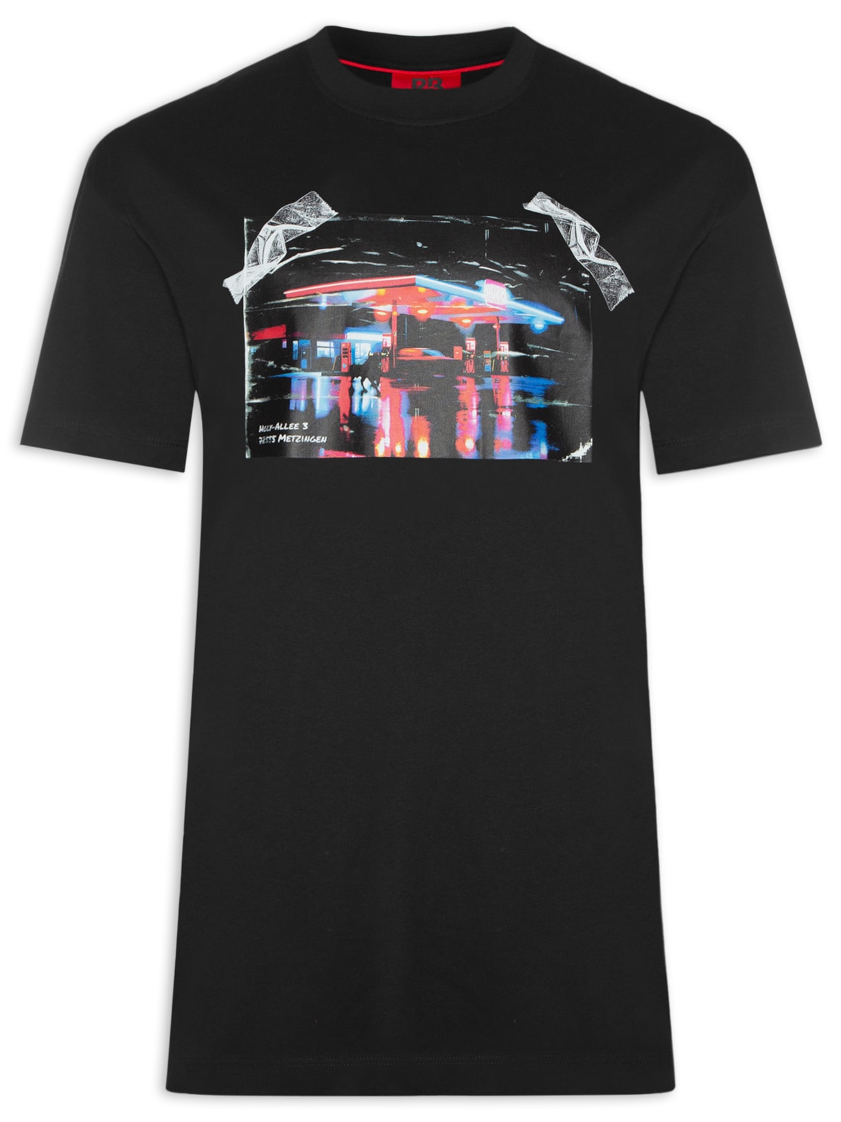 Camiseta Masculina Dutire RH - Preto