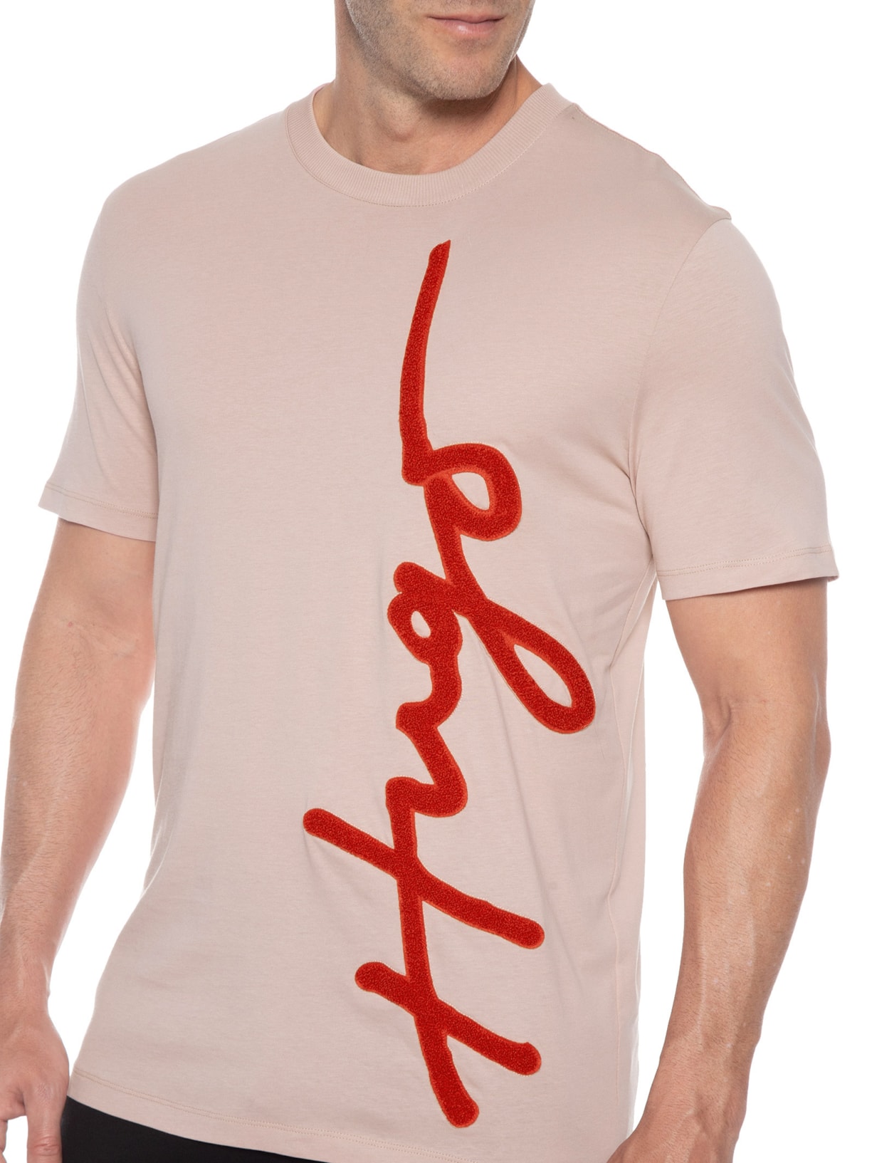 Camiseta Masculina Dyton Rosa Hugo