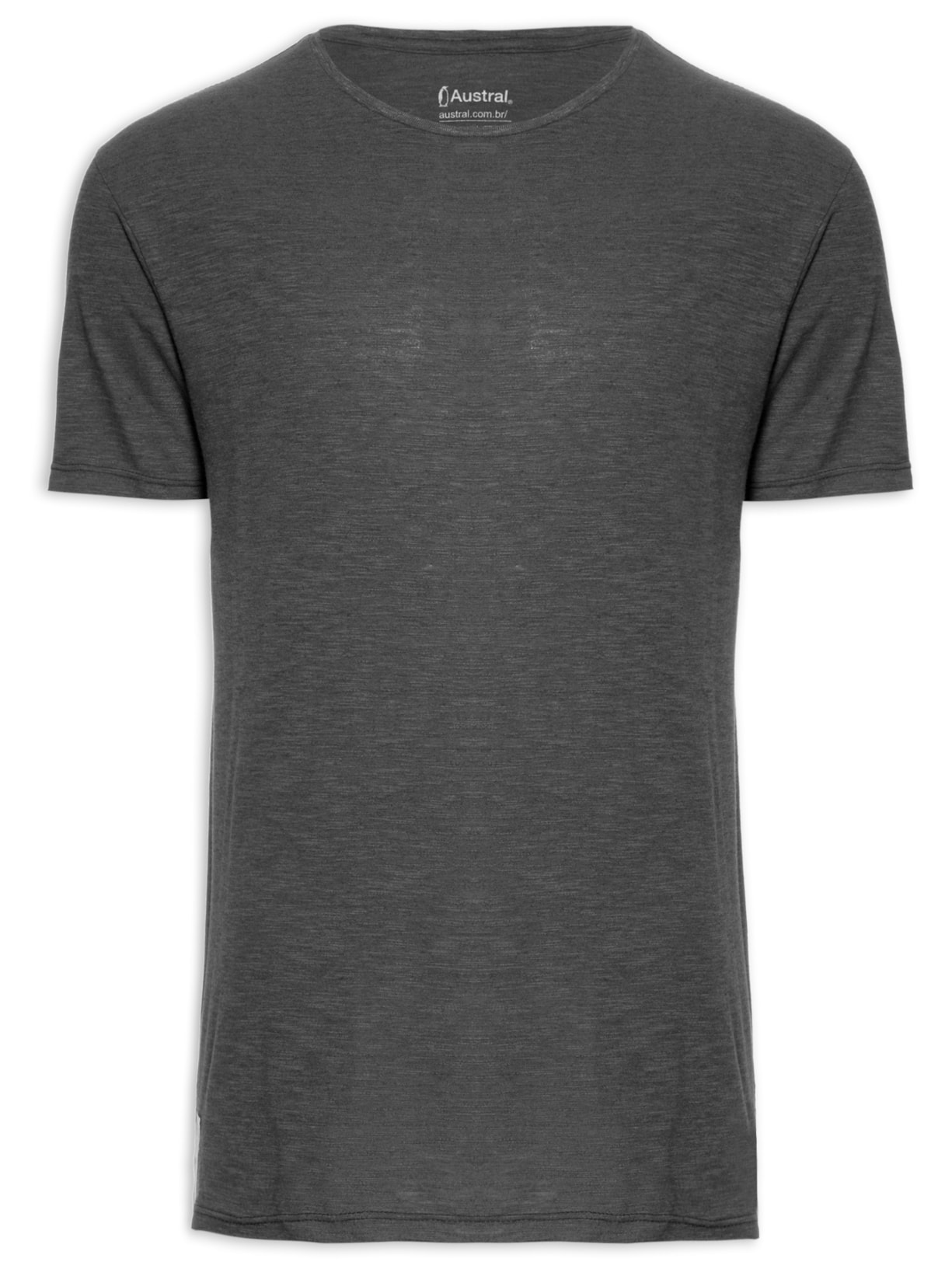 Camiseta Masculina Eco Arias - Cinza