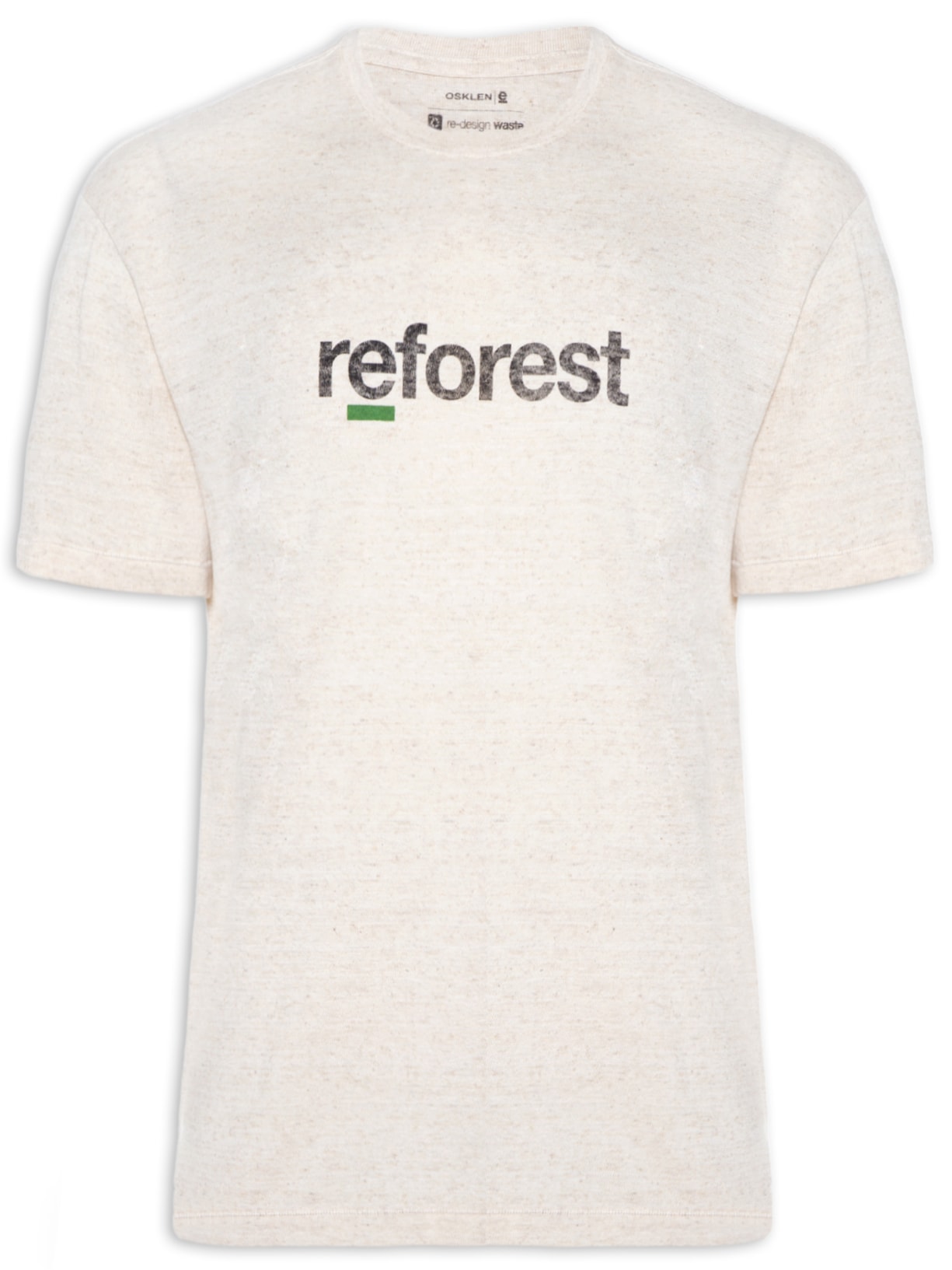 Camiseta Masculina Ecoblend Reforest - Bege