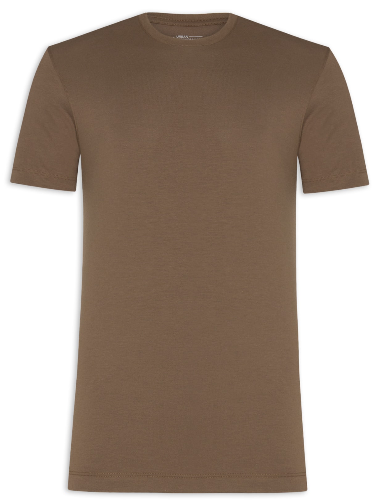 Camiseta Masculina em Algodão Pima Performing - Marrom