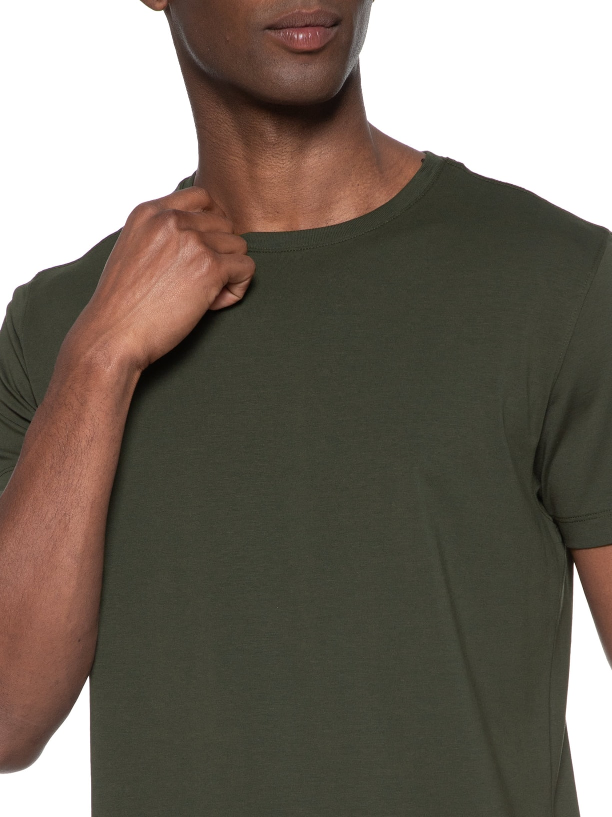 Camiseta Masculina em Algodão Pima Performing Verde Urban