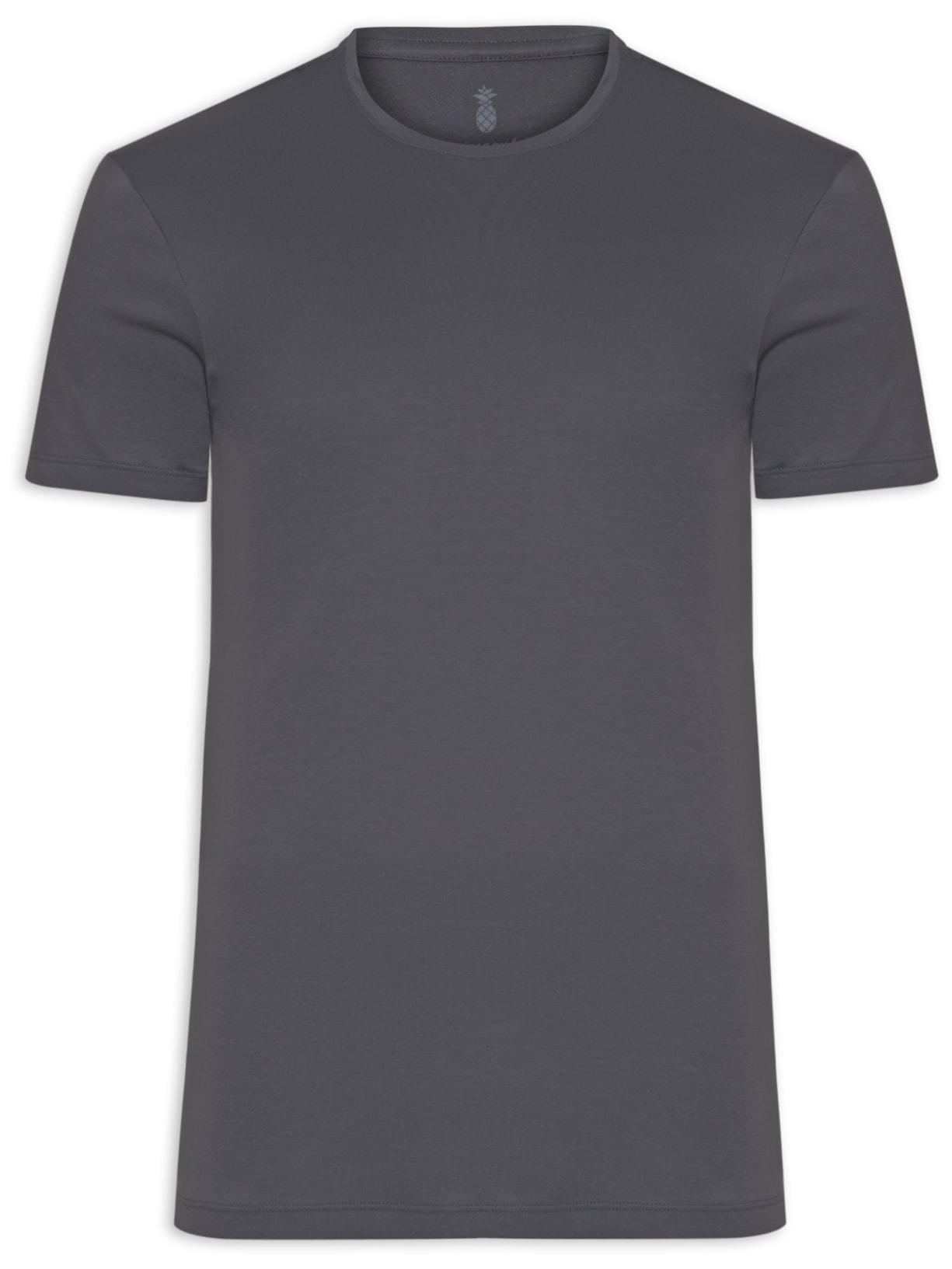 Camiseta Masculina Em Algodão Pima Peruano - Preto