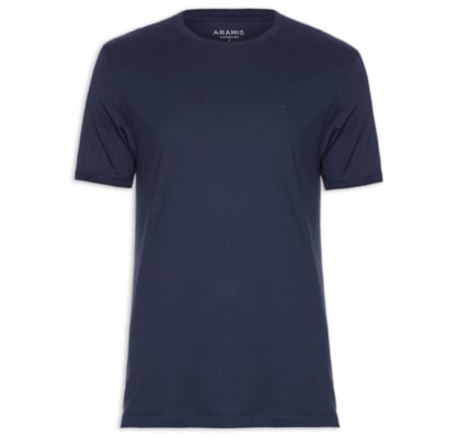 Camiseta Masculina em Algodão Pima Surton - Azul