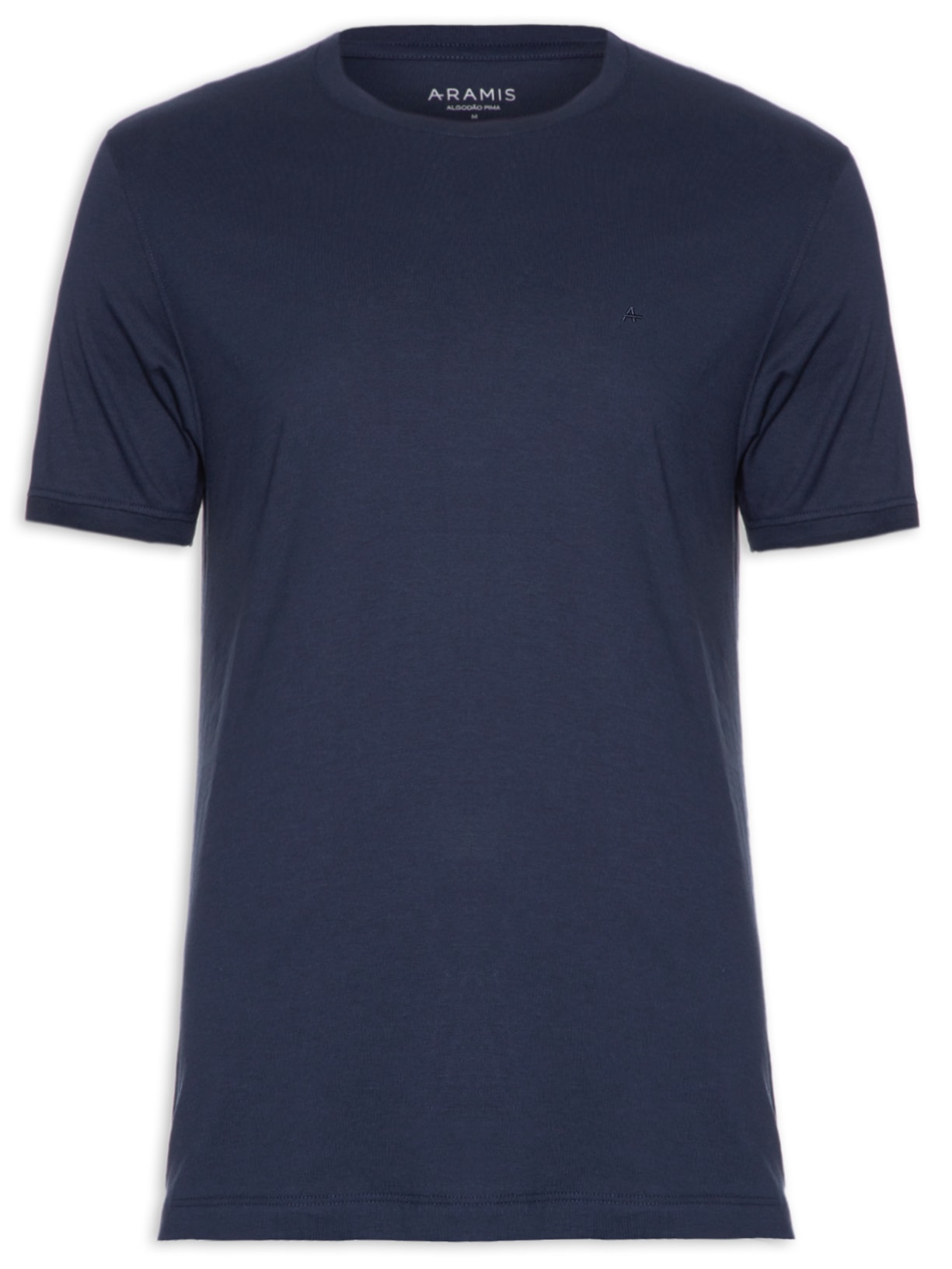Camiseta Masculina em Algodão Pima Surton - Azul