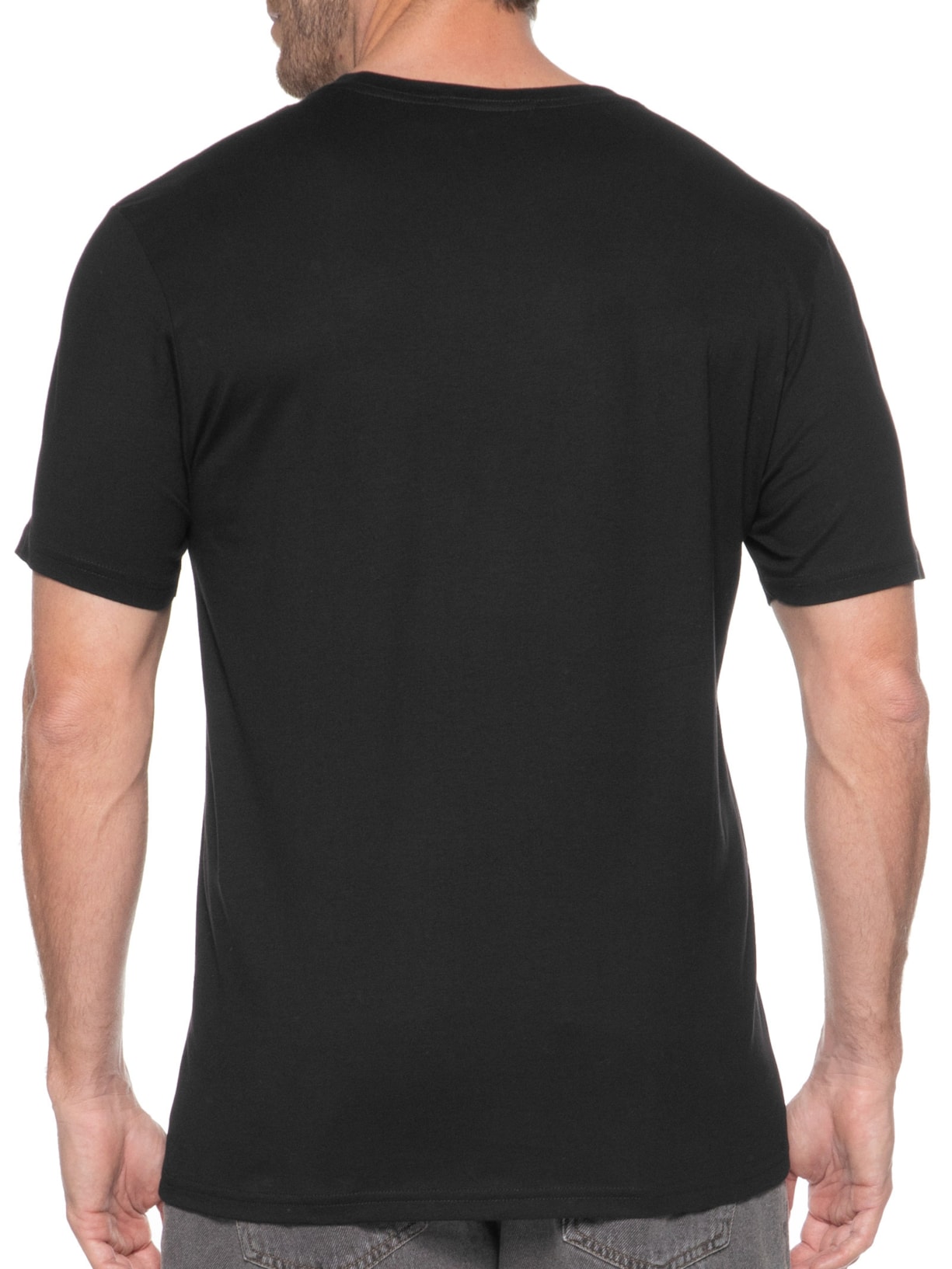Camiseta Masculina Emboss Industry Black Preto John John