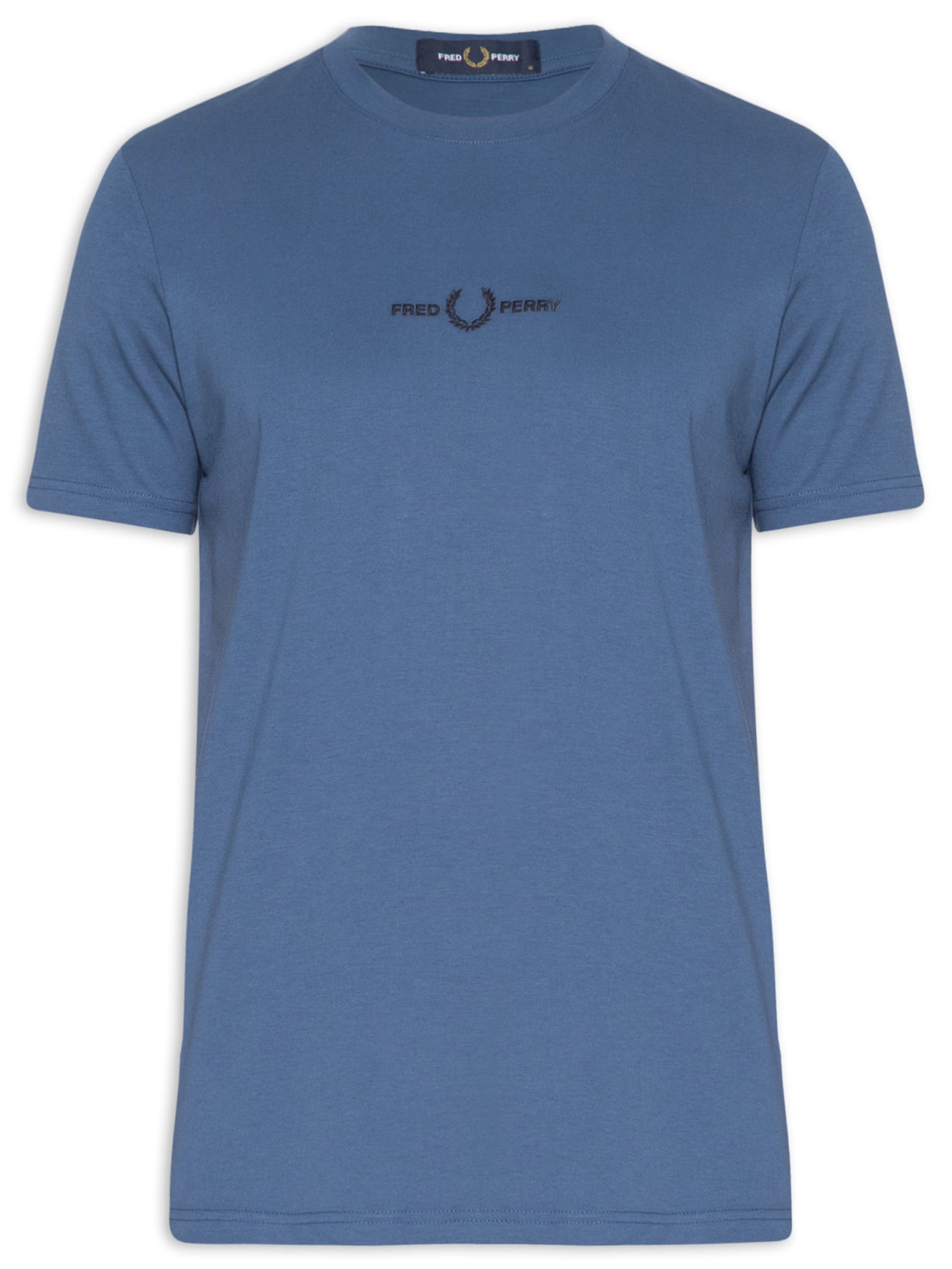 Camiseta Masculina Embroidered - Azul