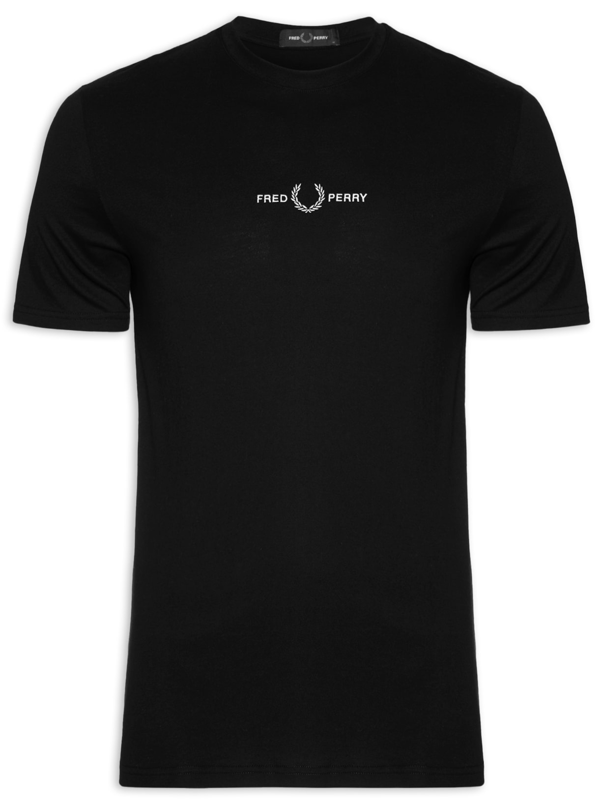 Camiseta Masculina Embroidered - Preto