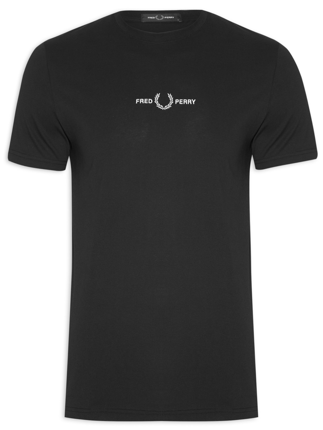 Camiseta Masculina Embroidered - Preto