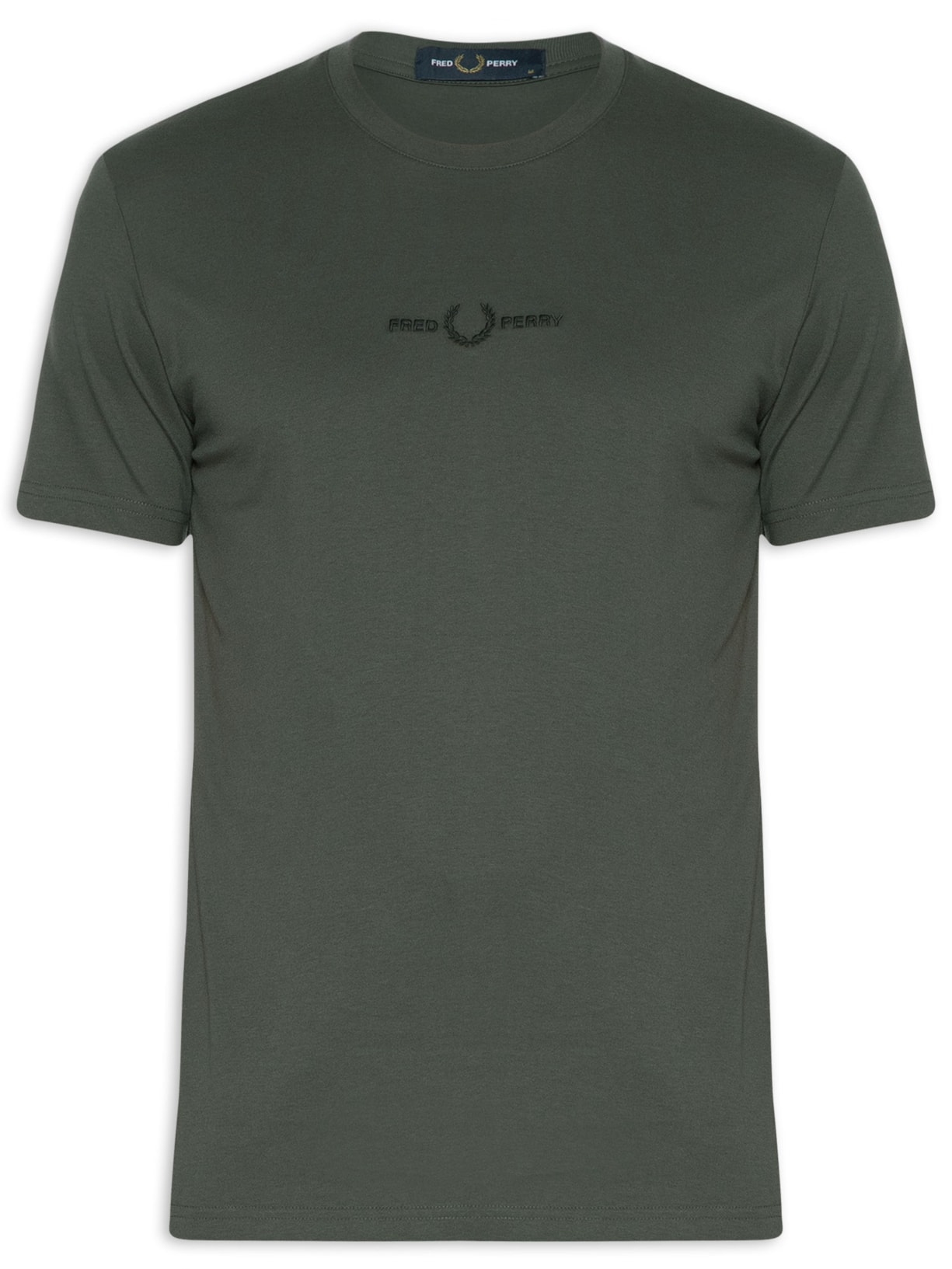 Camiseta Masculina Embroidered - Verde
