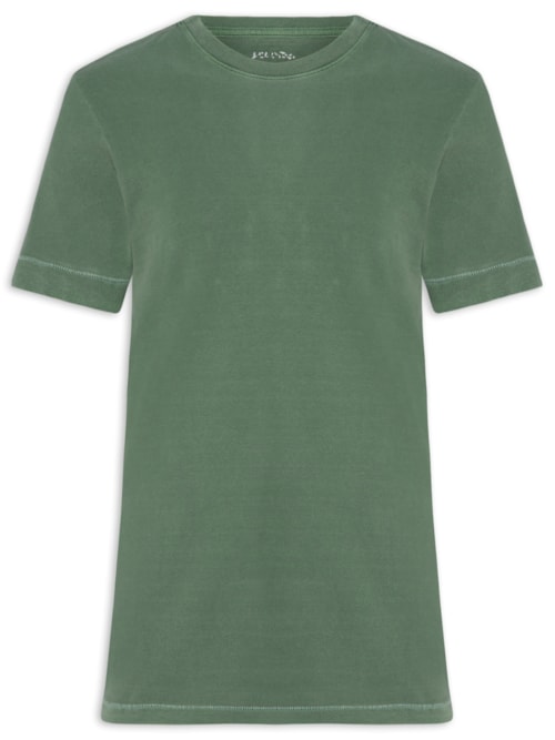 Camiseta Masculina Embroidered - Verde