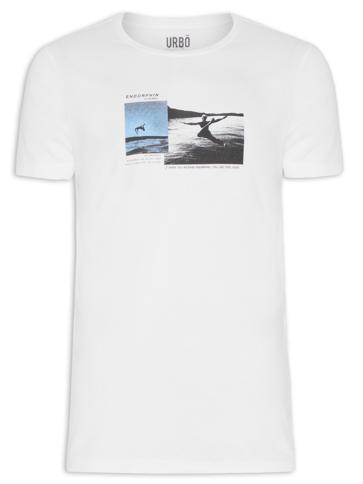 Camiseta Masculina Endorphin - Branco