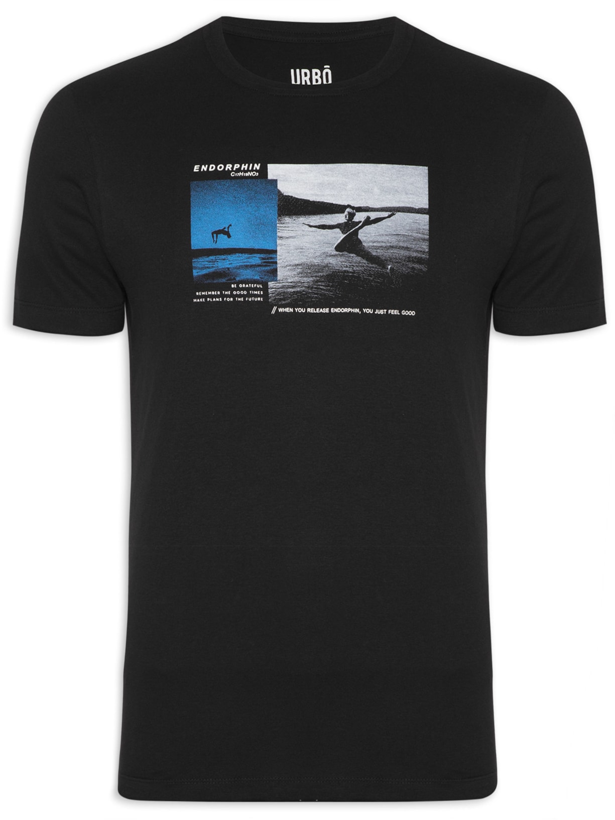 Camiseta Masculina Endorphin - Preta