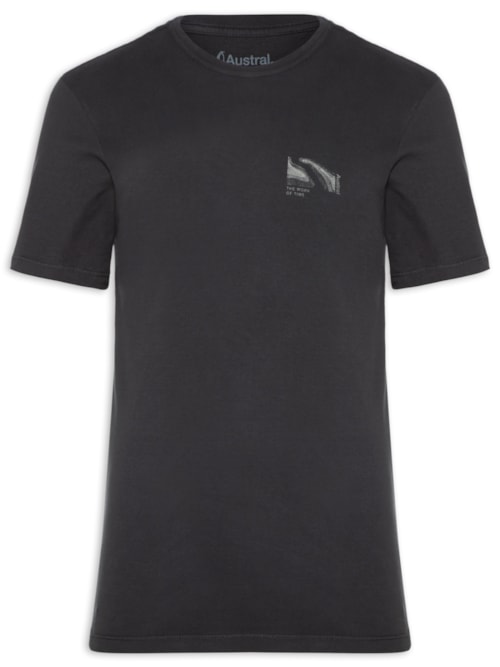 Camiseta Masculina Erosion - Preto