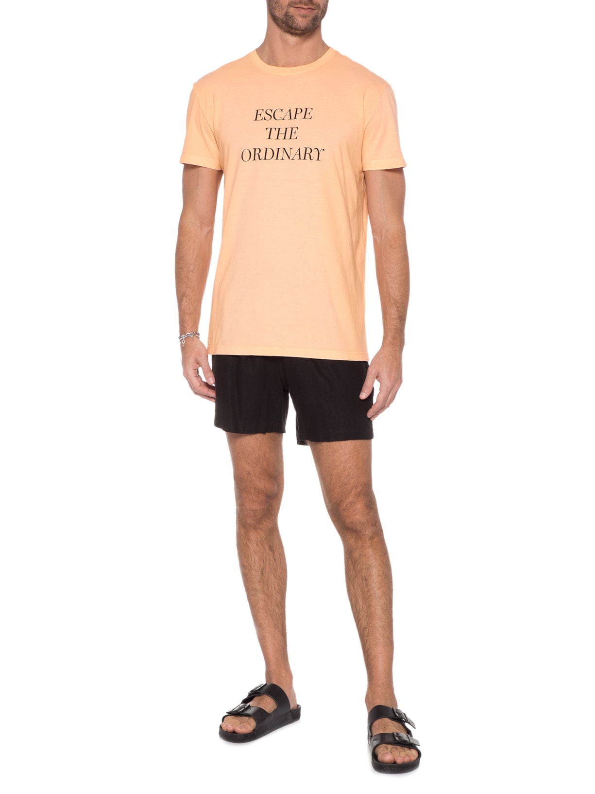 Camiseta Masculina Escape Laranja Foxton