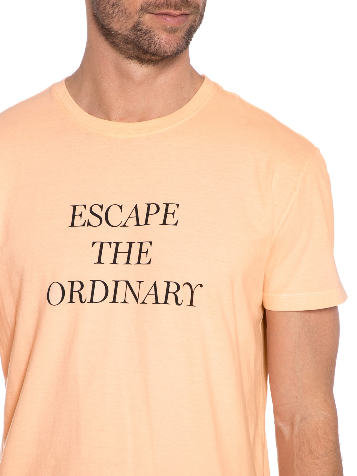 Camiseta Masculina Escape Laranja Foxton