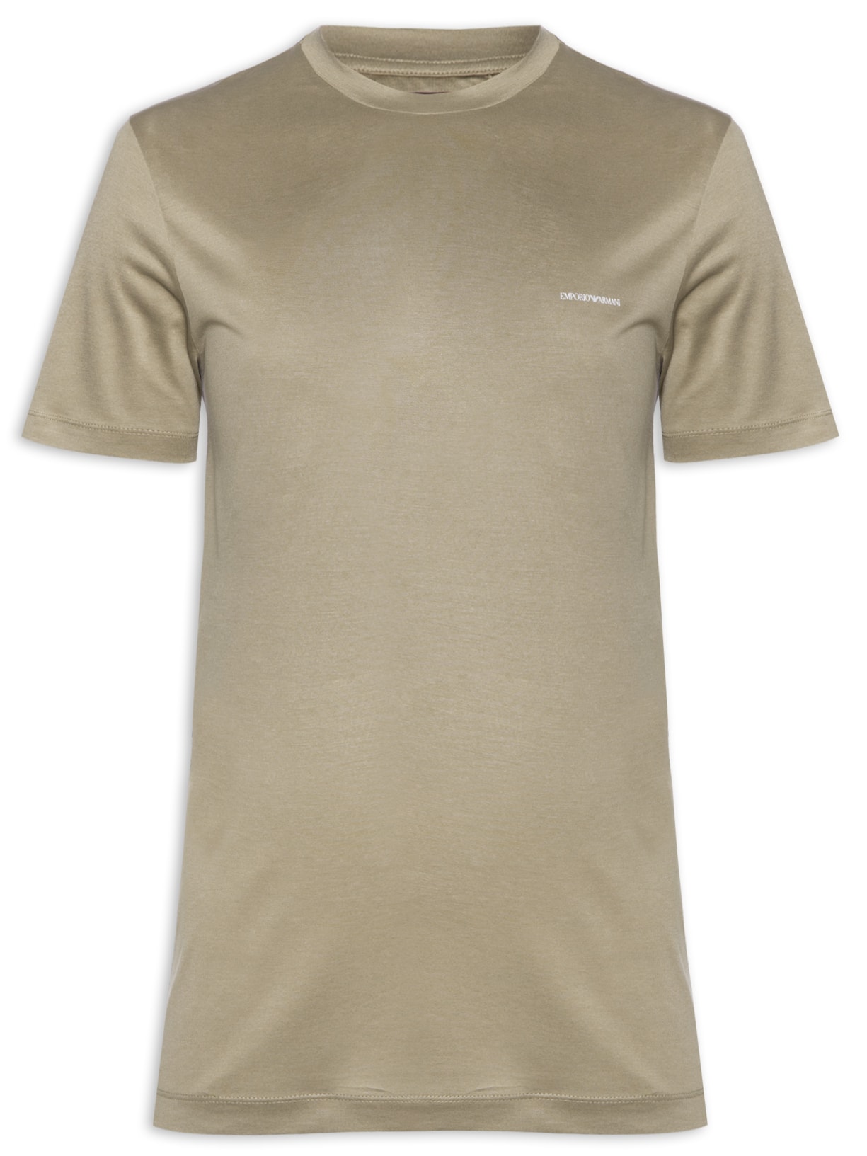 Camiseta Masculina Escrita - Bege