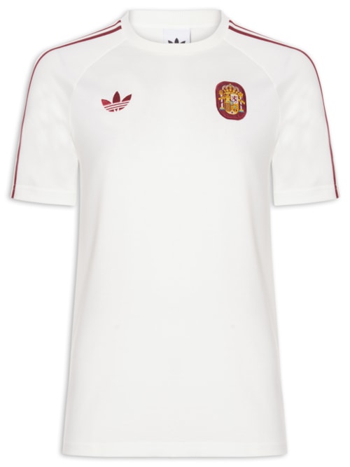 Camiseta Masculina Espanha – Branco