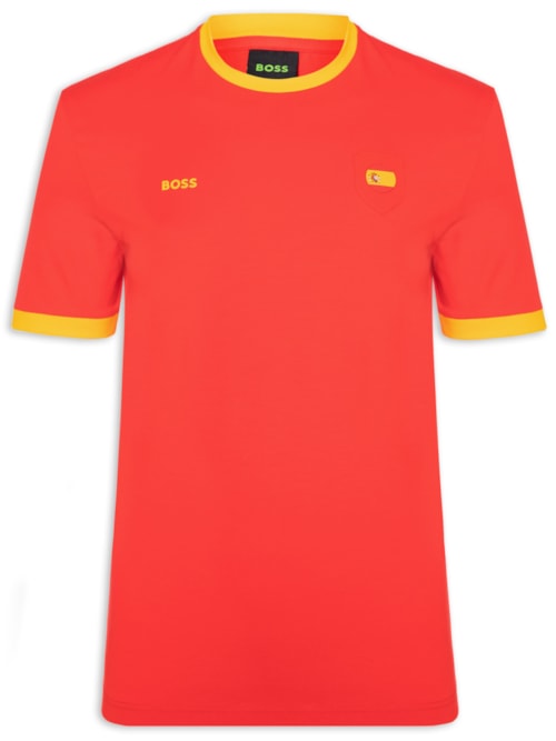Camiseta Masculina Espanha Copa Lux Tee - Vermelho