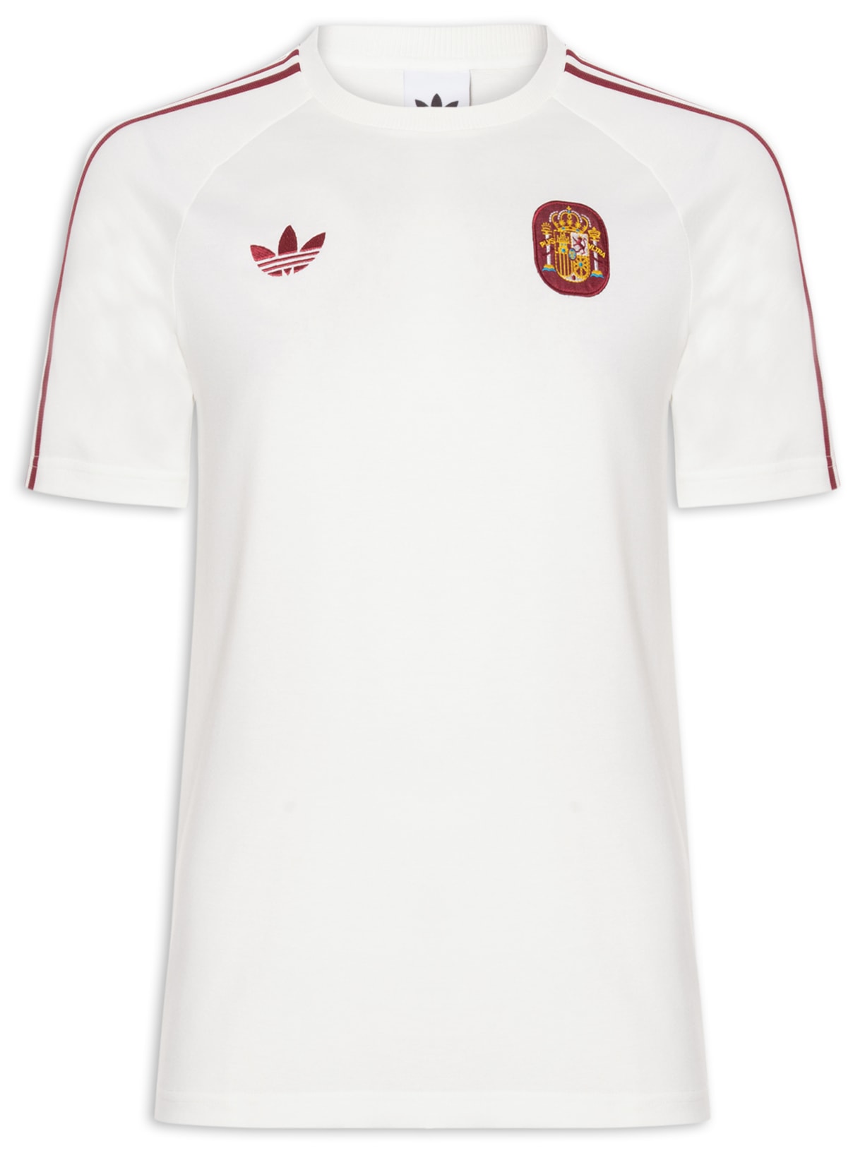 Camiseta Masculina Espanha – Branco Adidas Originals