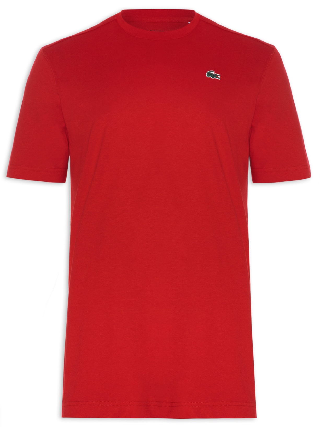 Camiseta Masculina Esportiva Regular Fit Algodão Ultra Dry - Vermelho