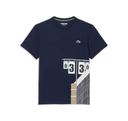 Camiseta Masculina Esportiva Tennis Ultra Dry - Azul