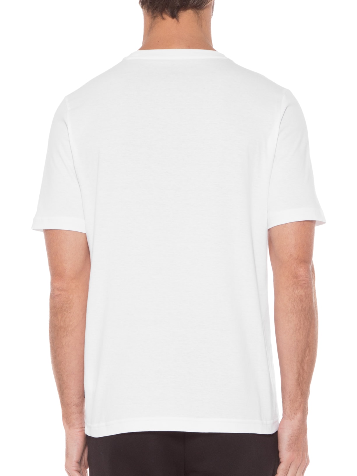 Camiseta Masculina Ess Logo Branco Puma