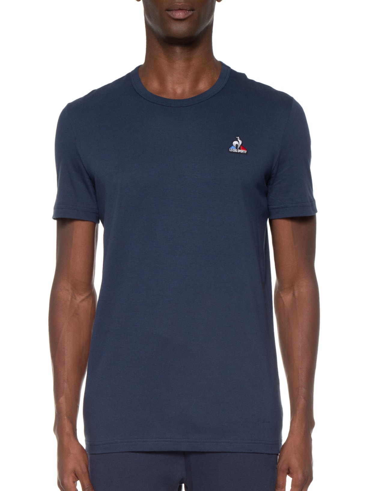 Camiseta Masculina Ess Tee Ss Nº3 Azul Le Coq Sportif