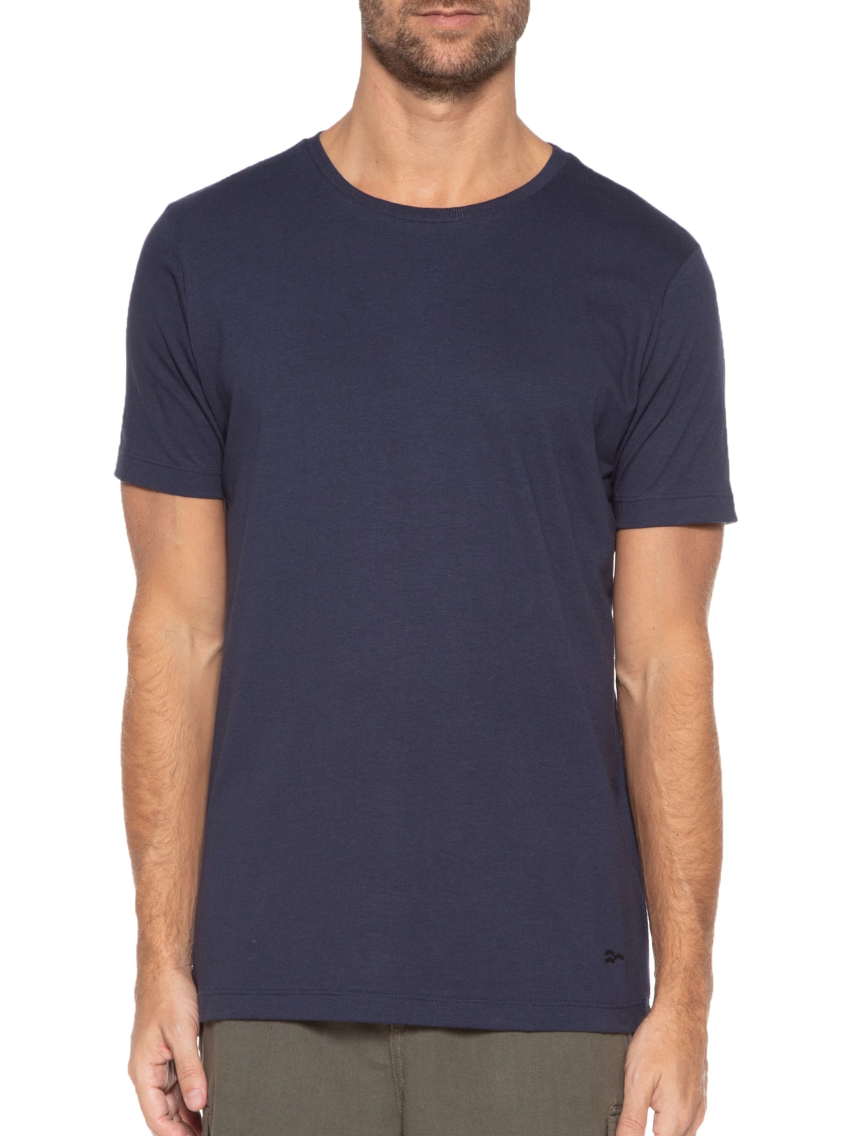 Camiseta Masculina Essencial Azul Urbô