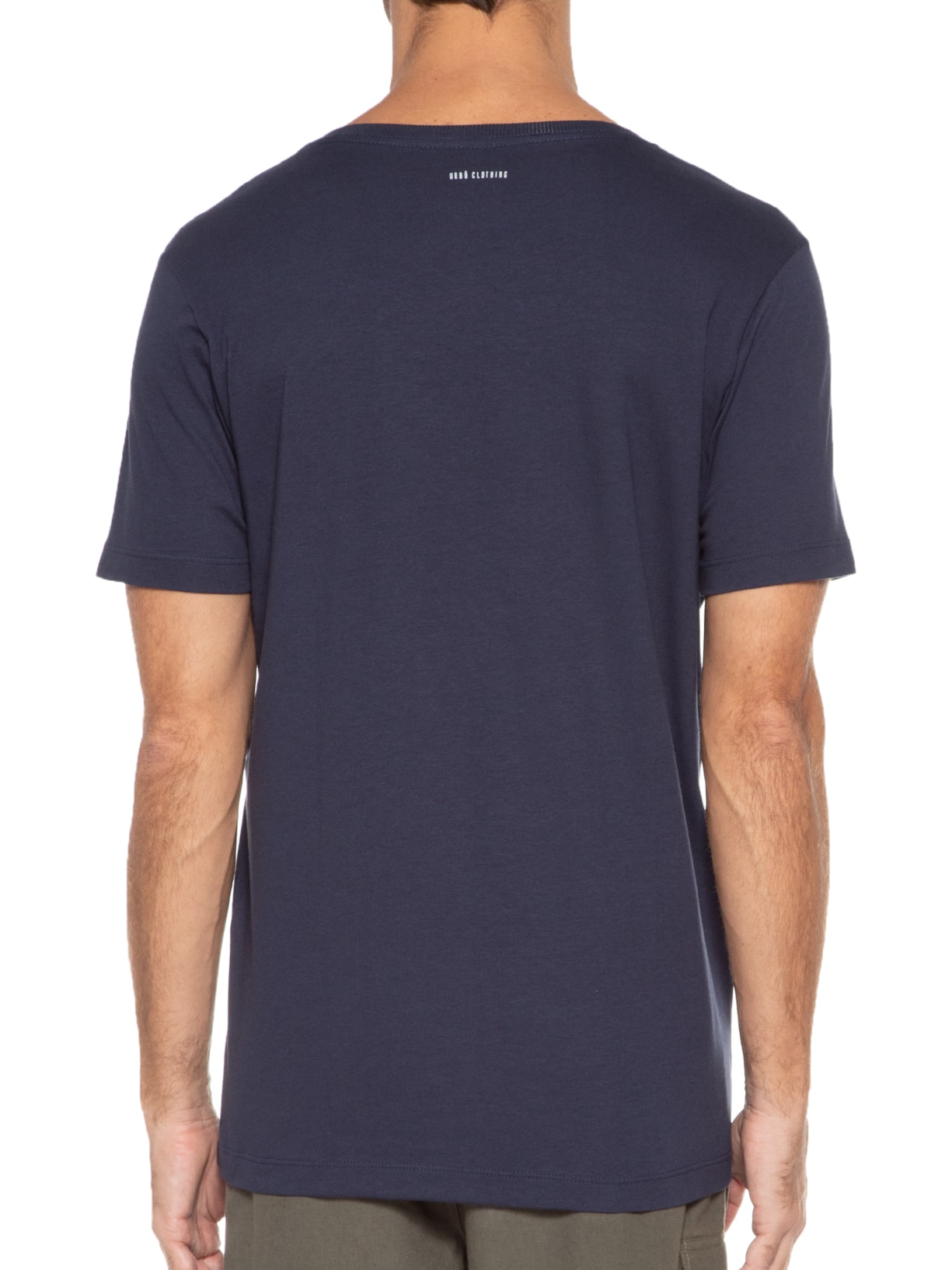 Camiseta Masculina Essencial Azul Urbô