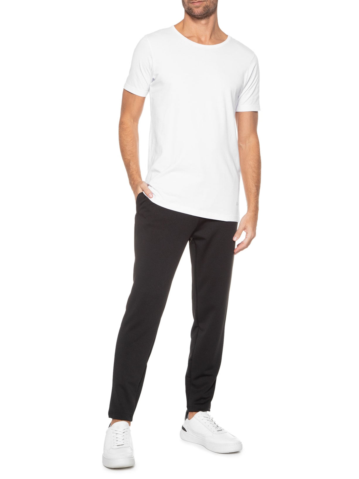 Camiseta Masculina Essencial Branco Urbô