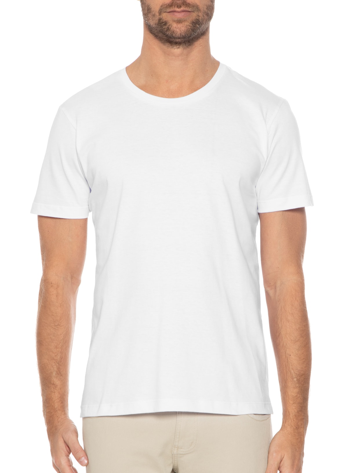 Camiseta Masculina Essencial Branco Urbô