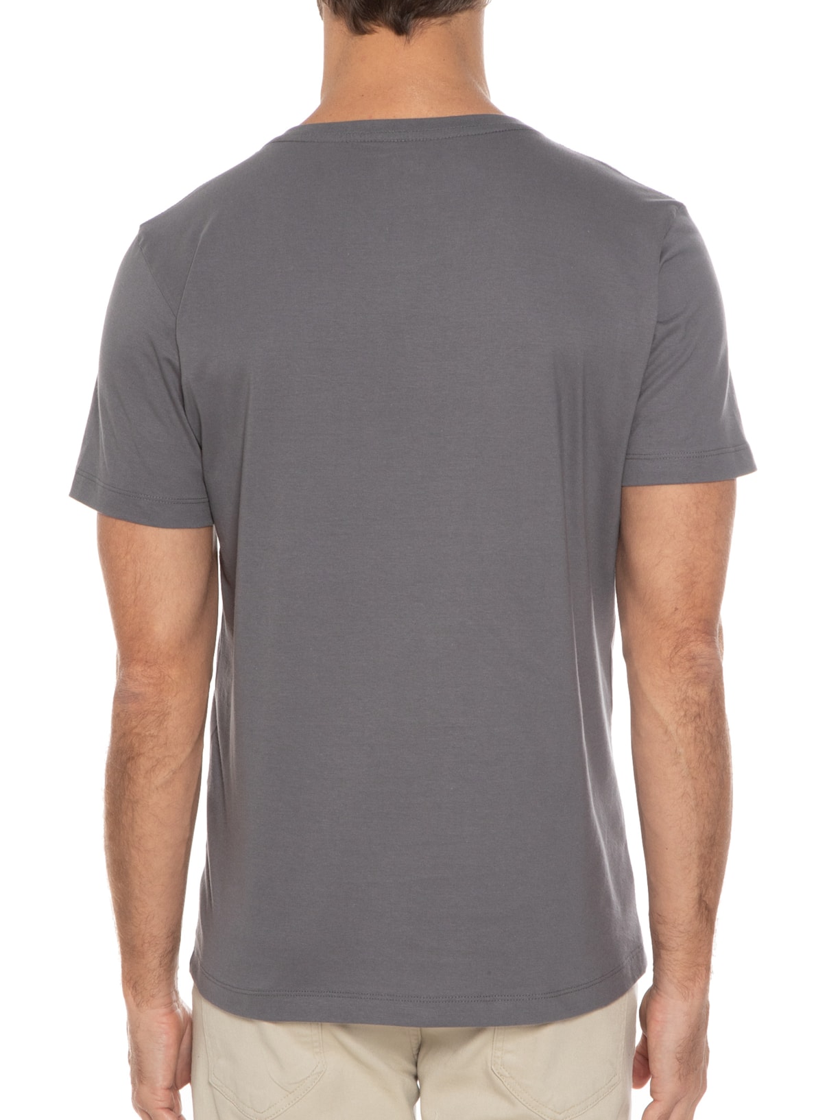 Camiseta Masculina Essencial Cinza Urbô