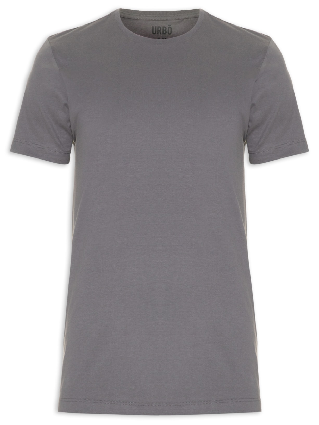 Camiseta Masculina Essencial - Cinza