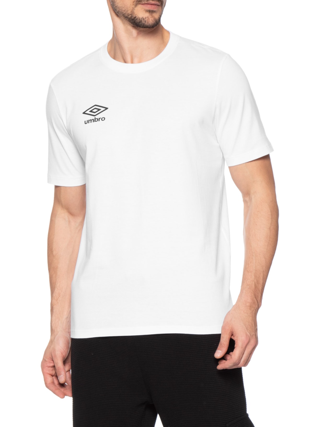 Camiseta Masculina Essential Branco Umbro