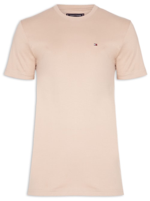 Camiseta Masculina Essential Cotton Tee - Bege