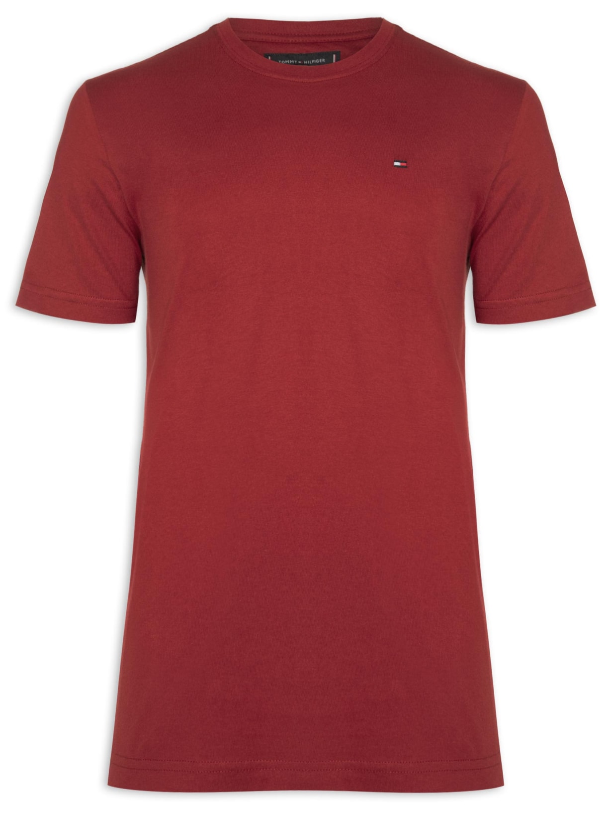 Camiseta Masculina Essential Cotton Tee - Vermelho