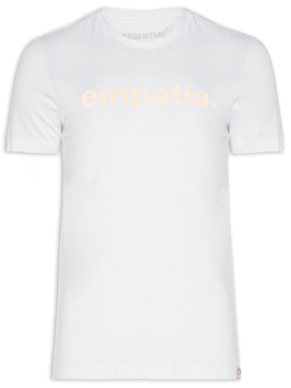 Camiseta Masculina Essential Empatia - Branco