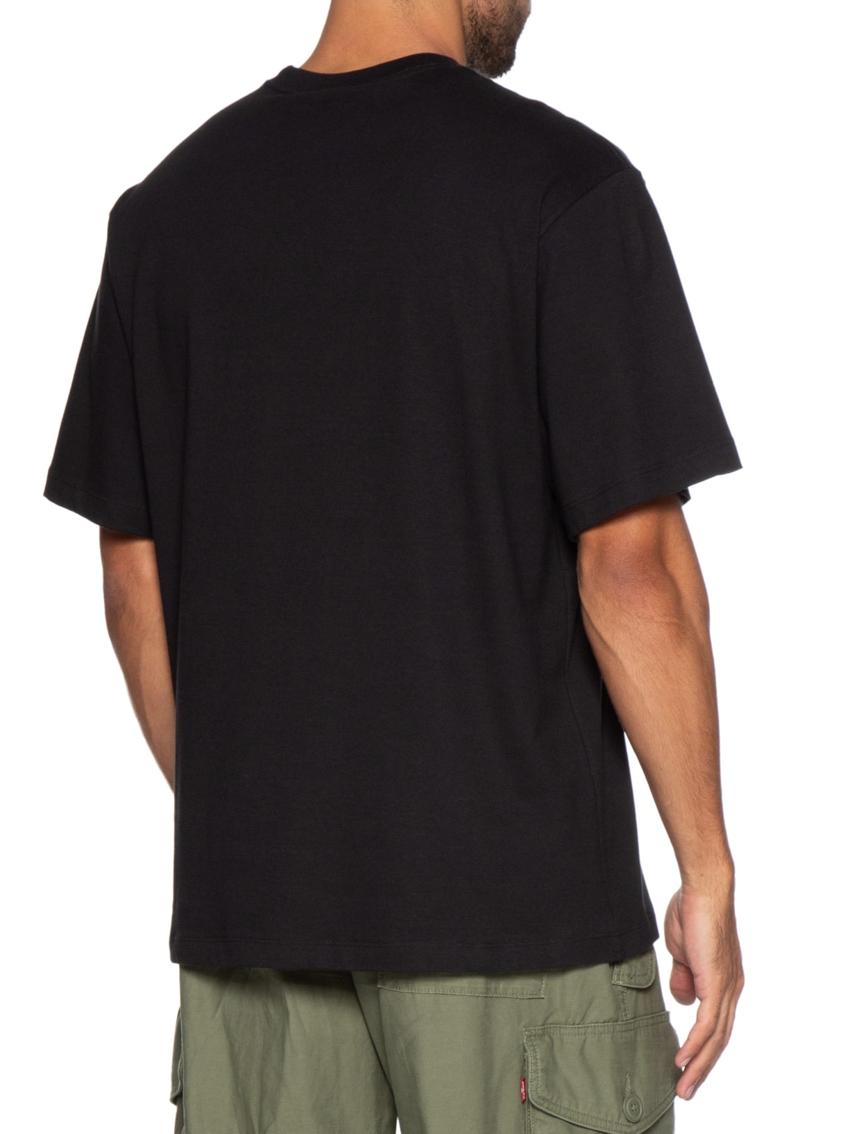 Camiseta Masculina Essential Oversized Fit Preto The North Face