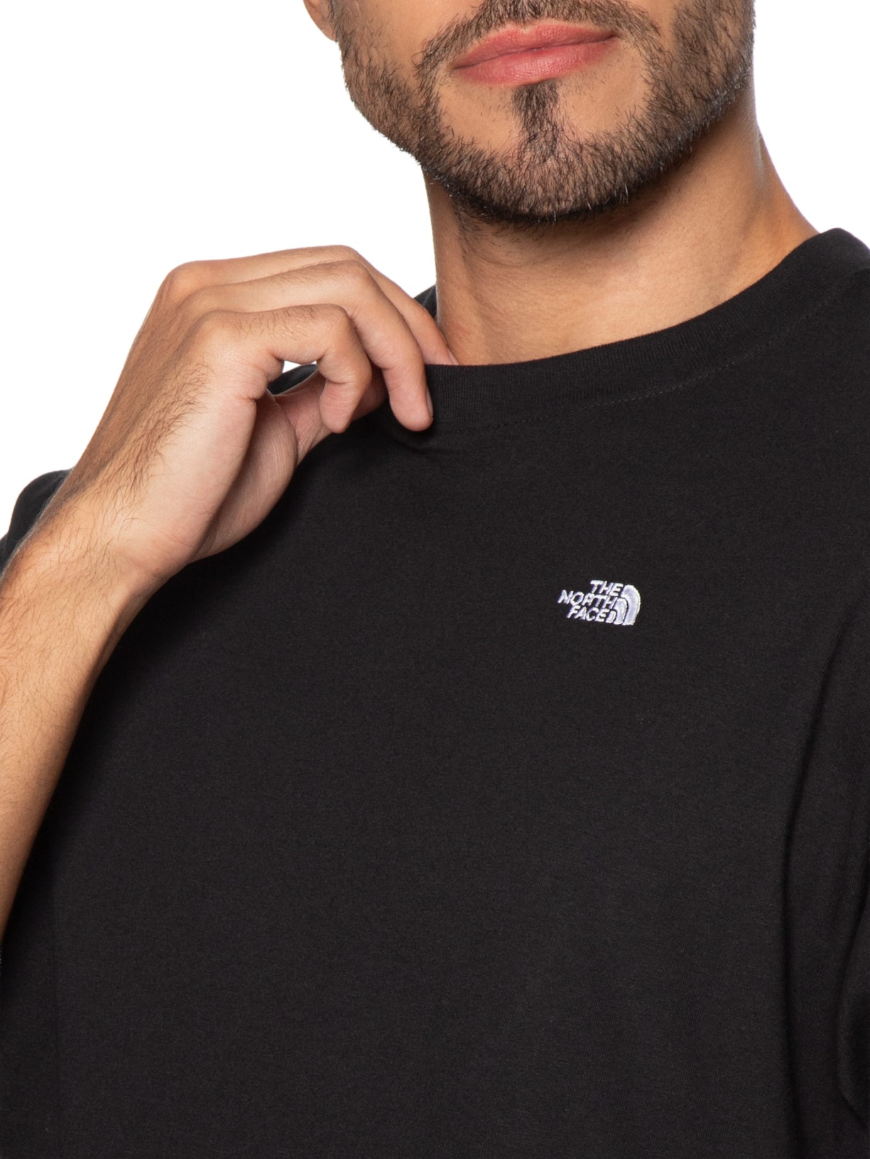 Camiseta Masculina Essential Oversized Fit Preto The North Face