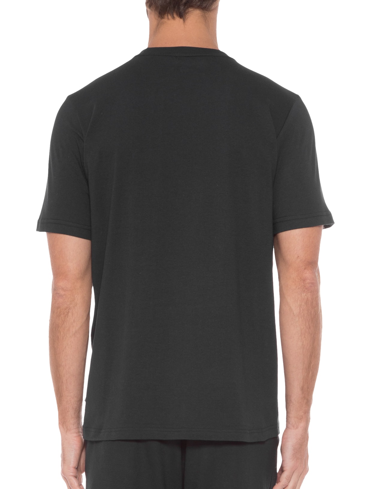 Camiseta Masculina Essential Small Logo Preto Puma